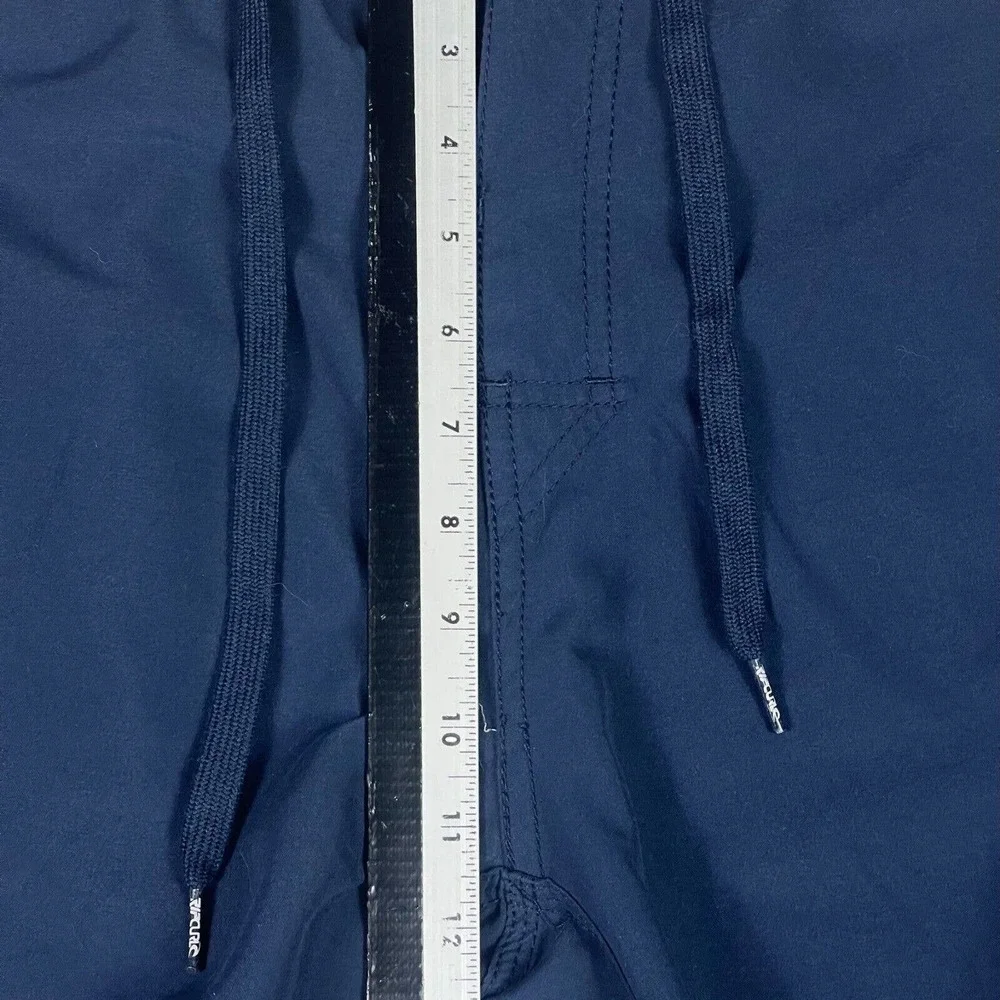 Rip Curl Mens 34 Swim Trunk Drawstring Waist Pocket Blue‎ Relaxed Fit